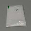 Shower Window Curtain 36 x 48 inch, Waterproof Plastic Bathroom Window Curtain,Heavy Duty Privacy Small Short Window Curtain with Hooks,Frosted