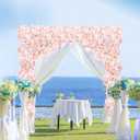 Sggvecsy Cherry Blossom Garland Artificial Cherry Flower Vines 4 Pack Hanging Silk Flowers Garland for Home Wedding Garden Party Arch Office Decor (Pink)