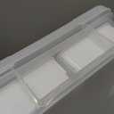 Plastic Craft Storage Container Small Art & Office Supply Organizer Tote, Sensory Bins & Boxes for Home & University, Stackable, Secure Latch Buckles, Clear