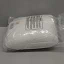 KeaBabies 2-Pack Toddler Pillows 2 Year Old to 5-13x18 Soft Organic Cotton Kids Pillow for Sleeping, Travel, School, Daycare, Nap, Toddler Bed, Machine Washable, Without Pillowcase (Soft White)