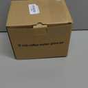 12-Cup Glass Carafe Replacement Pot for Mr Coffee, Black & Decker, Hamilton Beach, KitchenAid, Universal Coffee Maker Carafe Pot 12 Cup- 1.8L Coffee Pot with Handle & 3 Snap-On Caps in Different Sizes