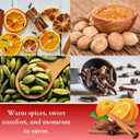 COSMIQ Home Spice Candle, 20oz Jar Candles for Home Scented, 110 Hours Burning Time, 100% Natural Soy Candles, Relaxing Aromatherapy Scented Candle, Chic Home Decor, Housewarming Gifts for Women