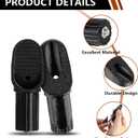 2Pcs Adapters for SRAM AXS Wireless Blips | Recumbent Bar Mounts | Aerodynamic End Cap Design | Secure Attachment-Easy Access-Minimizes Drag | for Time Trial and Road Bikes