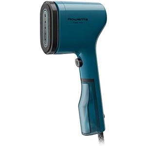 Rowenta PurePop Handheld Steamer for Clothes 1.5 Lbs 15 Second Heatup, 2.3 Oz Capacity 1150 Watts Portable, Ironing, Fabric Steamer, Garment Vacation Essentials, Travel Must Have Blue DR2020 DR2020U1