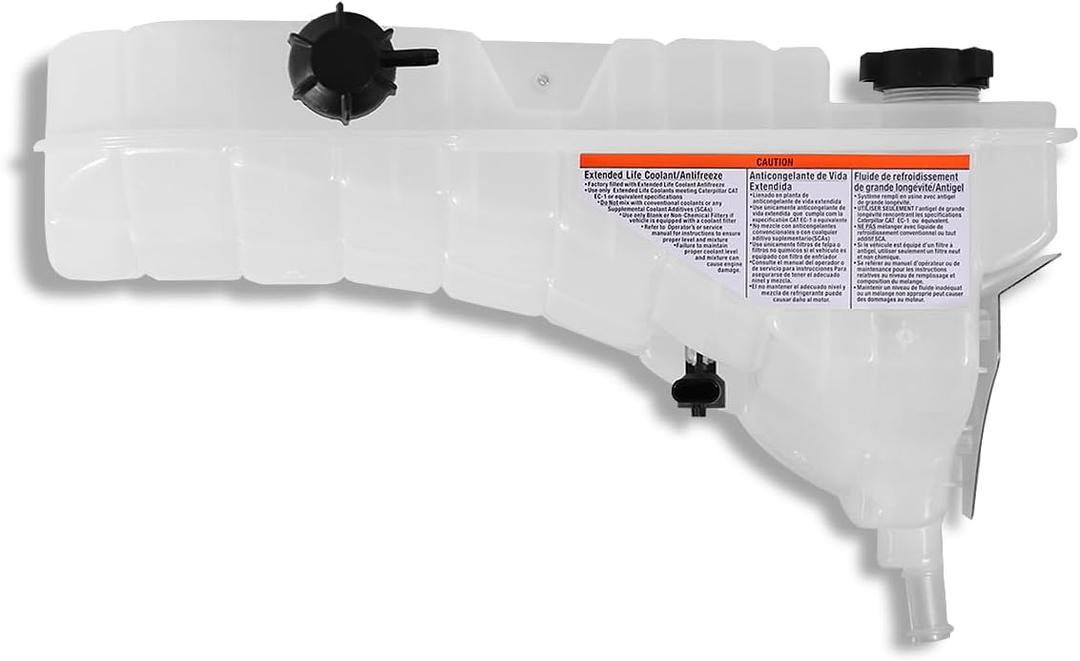 Coolant Reservoir Tank Fits Kenworth T660 T800 W900 T700 T2000 Peterbilt 388 389 348 365 367 377 382 384 385 386 [with Cap] Replacement Semi Trucks Engine Coolant Tank