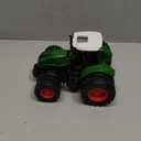 Farm Tractor Toys for Kids 3-5, 1/24 Scale Farm Monster Trucks Toy 8 Wheels Kids Truck Tractor for Boys 3, 4, 5, 6, 7 Year Old Christmas, Birthday Gifts for Kid