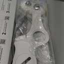 LUXE Bidet NEO 185 - Dual Nozzle, Self-Cleaning, Non-Electric Bidet Attachment for Toilet Seat, Adjustable Water Pressure, Rear & Feminine Wash (White)