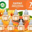 Air Wick Plug in Scented Oil Refill, 7 ct, Hawaii, Air Freshener, Essential Oils