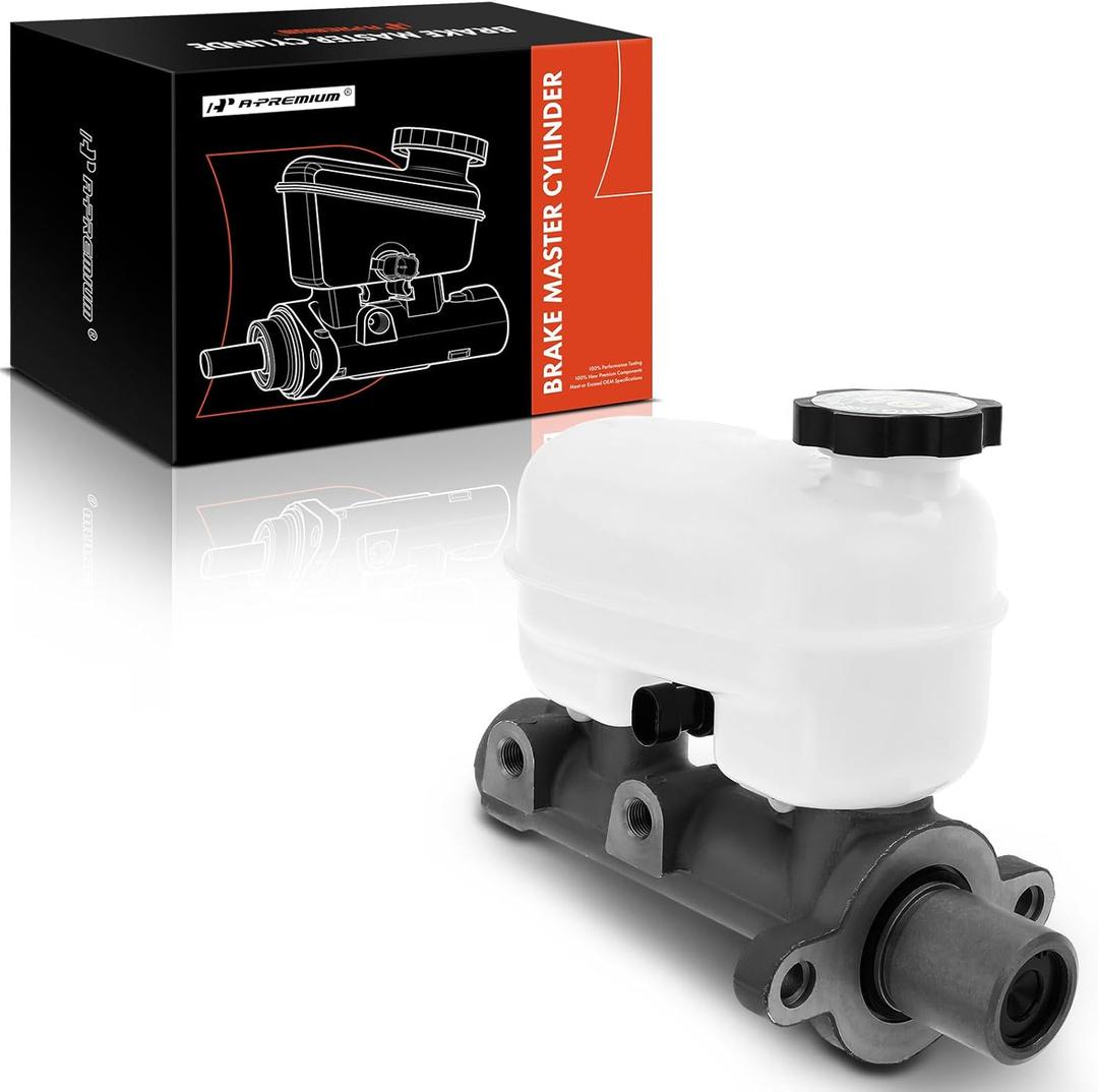 A-Premium Brake Master Cylinder Compatible with Chevy and GMC Vehicles - Silverado 1500 (HD)/Sierra 1500 (HD) 2005-2006, Silverado 1500 Classic/Sierra 1500 Classic 2007 - Replace OE# 15183822