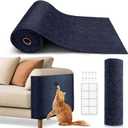 VIVOYAN 78.7"x15.8" Cat Scratch Mat,Trimmable Self-Adhesive Carpet,DIY Climb Cat Scratcher for Cat Couch Furniture or Wall Protector,Covering Cat Tower,and Replacement Pads (Dark Blue)