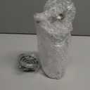 Clear Glass Soap Dispenser with Brushed Nickel Pump, 11 OZ Liquid Soap Dispenser Cylindrical with Stainless Steel Pump for Dish Hand Soap Bathroom Kitchen Vanity Countertop