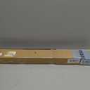 Redi Shade No Tools Easy Lift Trim-at-Home Cordless Pleated Light Filtering Fabric Shade White, 30" W x 64" L, (Fits windows 19 in - 30 in)