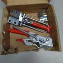 2PCS 2000lbs Toggle Clamp 431,Heavy Duty Toggle Latch Clamp,Tire Carrier Latch,Quick Release Latch,Cam Lever Clamp.Adjustable Latch for Lid Latch,Cam Clamp Latch,Pull Latch & Draw Latch Hardware