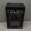 ToLife Dehumidifier for Home, 1000 sq.ft Dehumidifiers for Basement Bedroom Bathroom with 95 OZ Water Tank, Auto Shut Off 7 Colors LED Light, Black