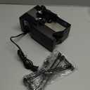 3 in 1 Under the Cabinet Electric Can Opener, Blade Sharpener, Bottle Opener, Under The Counter Mount, For Large And Small Cans (Black)