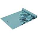 Gaiam Yoga Mat Classic Print, 4mm Non-Slip Mat (Vibrant Flourish)