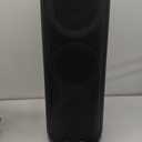 Dolphin KaraokeBox 380: Triple 8" Bluetooth Party Speaker – Powerful Sound System, Long-Lasting Rechargeable Battery, LED Lights, 35-Inch Tall, Portable Design, AUX/USB/TF/Bluetooth Connectivity
