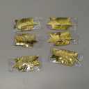 100 Gold Star Confetti Cutouts, Double Sided, 6 Inch Stars, Party Decor, Paper Material