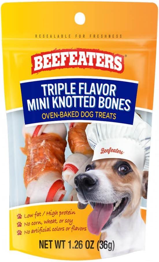 Beefeaters Triple Flavor Treats (12 Pack) (EXP 12/07/25)