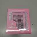 Natural Wispy Lash Clusters Kit 10-18mm Mix D Curl DIY Extension Eye Lashes False Wispy EyeLash Cluster with Bond & Seal, Glue Remover, Tweezers(U14 Lash Kits)