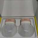 Wearable Breastfeeding Pump Hands Free of Long Battery Life, Portable Electric Breast Pump with 3 Modes and 9 Levels, LED Display, Anti-backflow, 16/18/20/22/24mm Flanges & Inserts, 2 Pack (Pink)