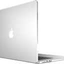 Speck Smartshell Case for MacBook Air 15 Inch (2023) - Scratch Protection, Slim MacBook Case, Slide Prevention - Clear/Sweater Grey