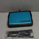 Bissell Easy Sweep Compact Carpet & Floor Sweeper, 2484A, Teal (Pack of 1)