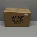 Wine Glasses Set of 12, 12oz Clear Red/White Wine Cup, Long Stem Wine Glasses for Party, Wedding and Home