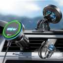 LISEN for Qi2.2 25W MagSafe Car Mount Charger[Top Spec with Cooling Fan95W Fast Adapter] 25W iPhone 17 Pro Max Car Charger Fast Charging Valentines Day Gifts for iPhone 17 Pro Max Air 16-12 Series