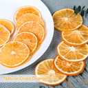 Christmas Decorations, 50 Pcs Dried Orange Slices with Hemp Rope for Crafts | Natural Orange Ornaments for Xmas Tree Mantle Front Door Fireplace Wall Window Porch Farmhouse Home Holiday Party Fall Decor, 1.2-2 inches