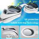 Seago Swim Goggles Shortsighted Swimming Goggles Anti Fog UV Protection Fit for Adult Men Women Youth, -8.0
