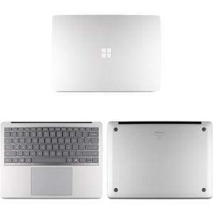 IMMOENUC Sticker Skin Decal for 2024 Microsoft Surface Laptop (7th Edition) 15 inch Model 2037 Laptop Full Body ADC Three Sided Wrap Anti-Scratch Vinyl Protective Cover (Frosted Transparent)
