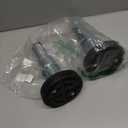 2pcs 50mm Shaft Screw Up Car Lift Feet Pads, 3-20cm Plus-High Car Lift Rubber Tray, Car Heightening Feet Tray for Car Lift Bridge Jack Stable Support