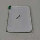 3 Pack Plastic Serving Trays for Party - White and Gold Serving Tray 8 by 11 in - Heavy Duty Dessert Trays for Food - Rectangular Party Serving Trays, Gold Platters