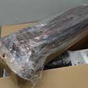 Fanbulous 52" Ceiling Fans with Lights and Remote Control, Modern Flush Mount Ceiling Fan with 3 LED Colors, Outdoor Low Profile Ceiling Fans with 6-Speeds Timer DC Motor for Bedroom Living Room Patio (Walnut)