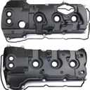 MITZONE Upgrade Aluminum Valve Covers Left and Right Compatible with 2013-2019 Ford F-150 Expedition Transit Navigator 3.5 Turbo