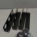 6 Hole Hand Tool Holder Rack Tool Storage Rack fit for lanscaping Trailer and Truck