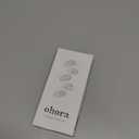 ohora Semi Cured Gel Nail Strips (N Afterglow) - Blue, Glitter, Works with Any UV/LED Lamps, Salon-Quality, Long Lasting, Easy to Apply & Remove - Includes 2 Prep Pads, Nail File & Wooden Stick