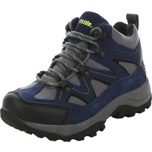 Northside unisex-child Snohomish Jr Hiking Boot (2 Little Kid, Navy/Volt)