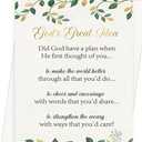 2 x Asmallgf Christian Religion Birthday Card & Gifts for Women Men Her Him,Faith Based Card from Family Churc Gods Great Idea