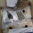 Wood Furniture Legs 5 inch Sofa Legs Pack of 4,Black Square Couch feet Mid Century Chair Legs,Sofa Replacement Parts,for Dresser, Sideboard, Recliner, Coffee Table