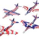US Toy Patriotic Gliders (Pack of 12)