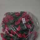 Faux Bougainvillea Artificial Flowers Plants for Outdoors Outside Decoration, 2 PCS Fake Flowers Silk Long Trailing Vines UV Resistant Realistic for Front Door Porch Planter Urn Patio Balcony Hot Pink