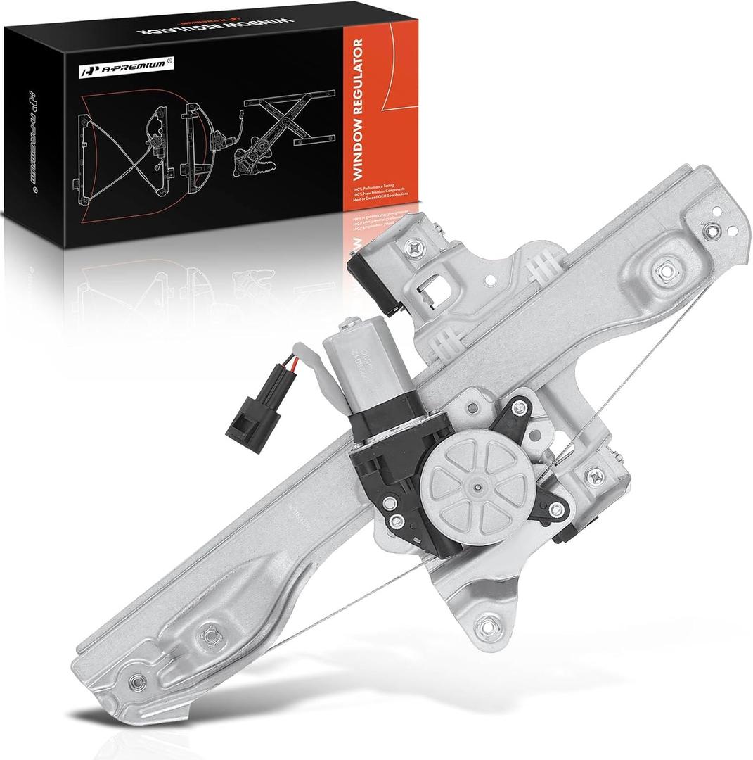 A-Premium Electric Power Window Regulator with Motor Compatible with Chevrolet Sonic 2012-2019 Sedan Hatchback Rear Right Passenger Side