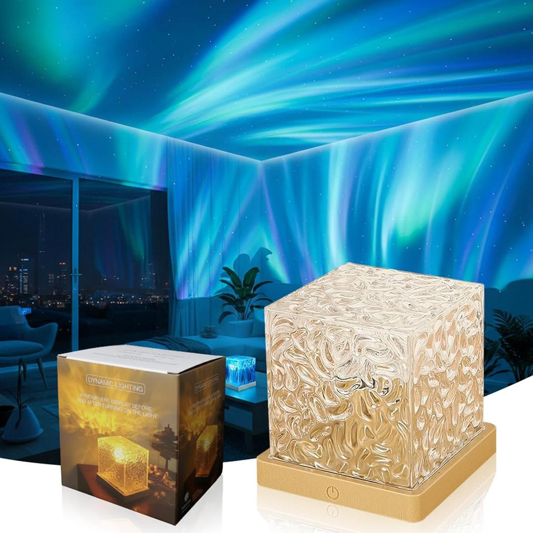 Northern Dreamscape Projector, 2026 New Night Lights Projector, 16 Color Aurora Night Light Projector, Remote Night Light, Teens Christmas Gifts for Boy and Girl (with Bluetooth Speaker-B)