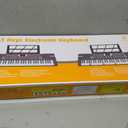 61 Key Electronic Keyboard, Kids Portable Music Keyboard with 100 Tones & Rhythms, Recording & Programming, Gift for Children Early Education Beginners, Pink, 30 x 9.4 x 2.4 inches