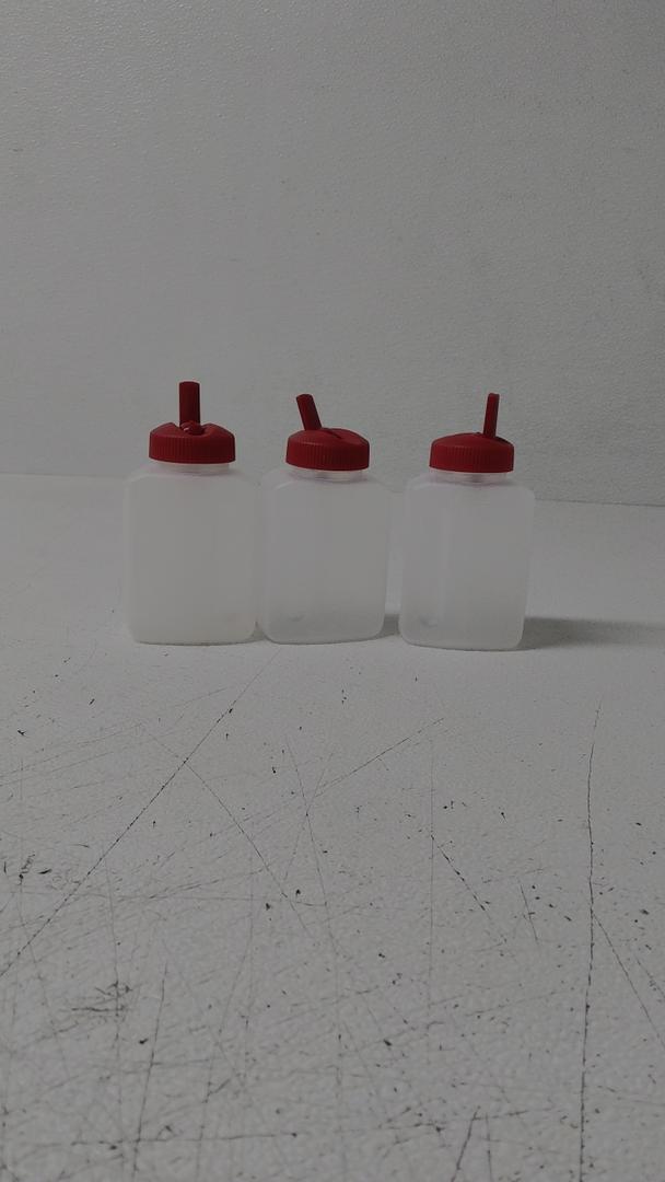 Restaurantware-Bento Tek 2 Ounce Mini Soy Sauce Bottles, Bottles , Pack Seasoning, Vinegar Or Sauce, Clear Plastic Squeeze Bottles, For Take Out