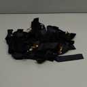 SIMISI RIBBON 24 Pcs Black Velvet Bows Christmas Tree Ornaments Vintage Ribbon Bow for Tree Garland Wreath Rustic Crafts Gift Indoor Outdoor Xmas Decorations