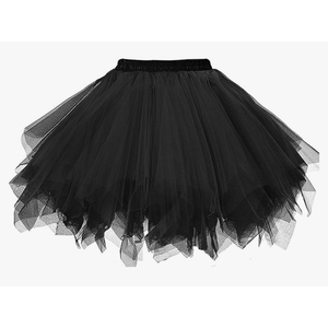 Topdress Women's 1950s Vintage Tutu Petticoat Ballet Bubble Skirt Halloween Costume M