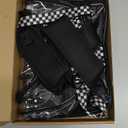 PAMANO Clear Backpack Transparent Heavy Duty School PVC Bookbag See Through Bag Boys and Girls for College Work Travel Security (Black)